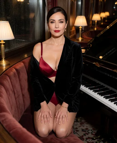 Cécile, 44, en lingerie